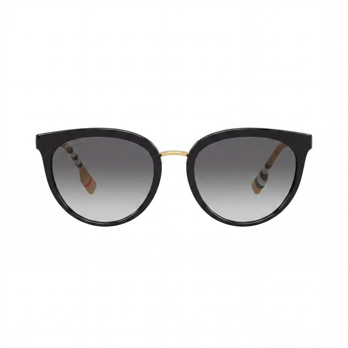 Gafas de sol redondas para mujer Burberry Be4316 en color negro, 54 mm, Photo 2