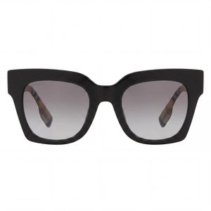Burberry Be4364 Kitty Square Sunglasses for Women — front view, Composite frame