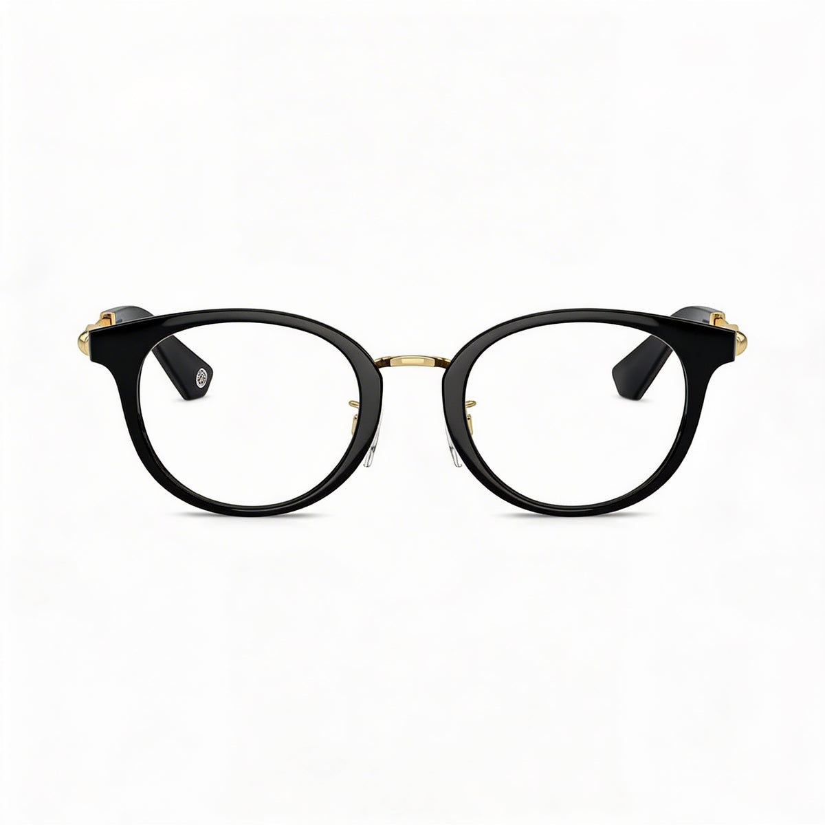 Gafas ópticas negras de mujer BURBERRY, con lentes transparentes de muestra y listas para el reemplazo de lentes graduadas personalizadas., Photo 2