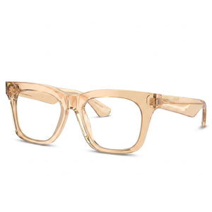 Burberry Classic Beige Square Eyeglasses Unisex, frame front view