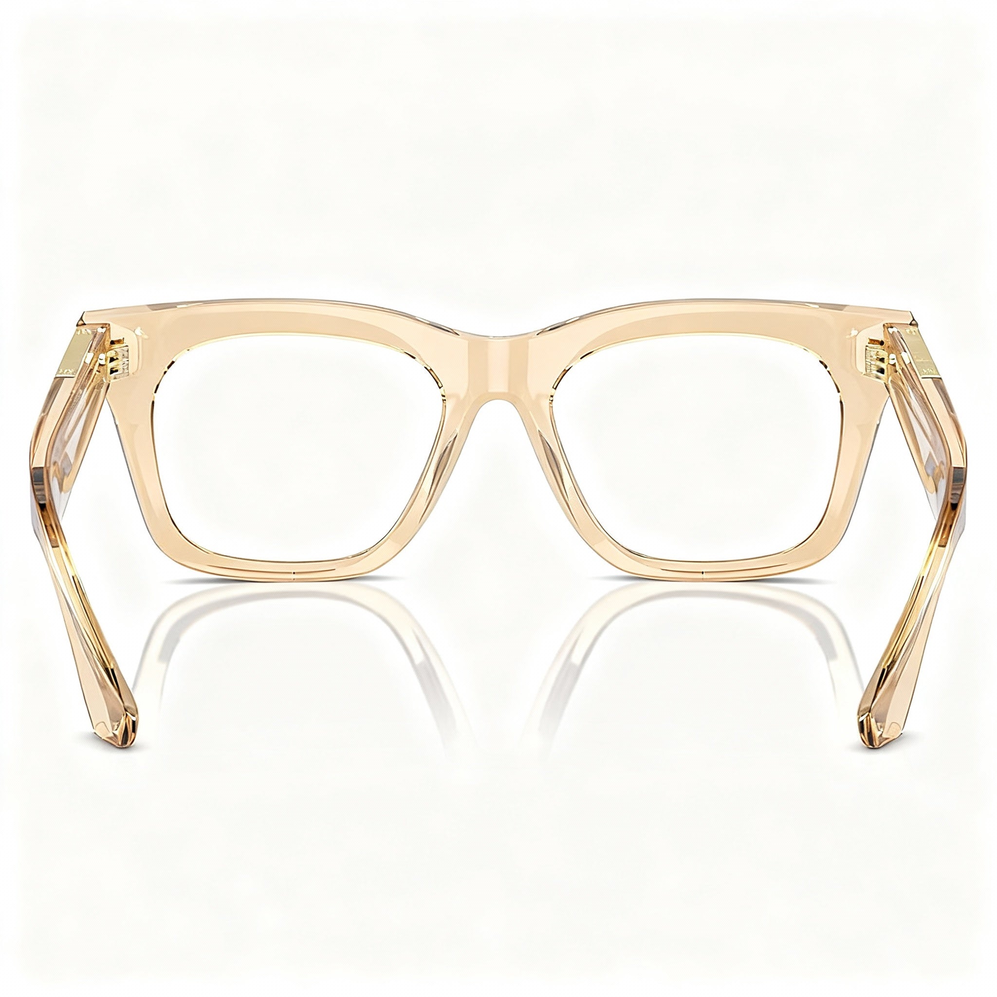 Burberry Classic Brown Square Eyeglasses Unisex, Photo 3
