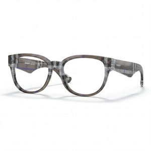 Burberry Classic Luxury Gray Rectangle Eyeglasses Unisex, Acetate frame