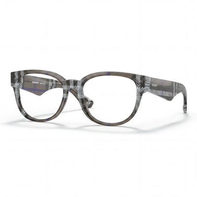 Burberry Classic Luxury Gray Rectangle Eyeglasses Unisex, Acetate frame