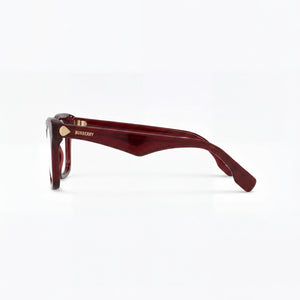 Burberry Rectangle Eyeglasses for Unisex — front view, Not specified