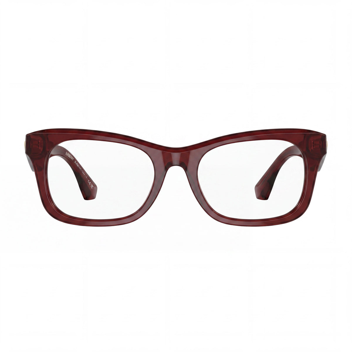 Gafas rectangulares rojas Burberry unisex, Photo 2