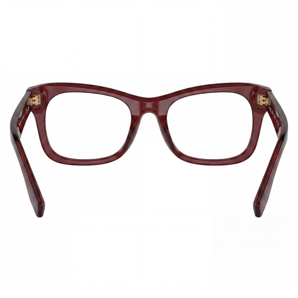 Gafas rectangulares rojas Burberry unisex, Photo 4