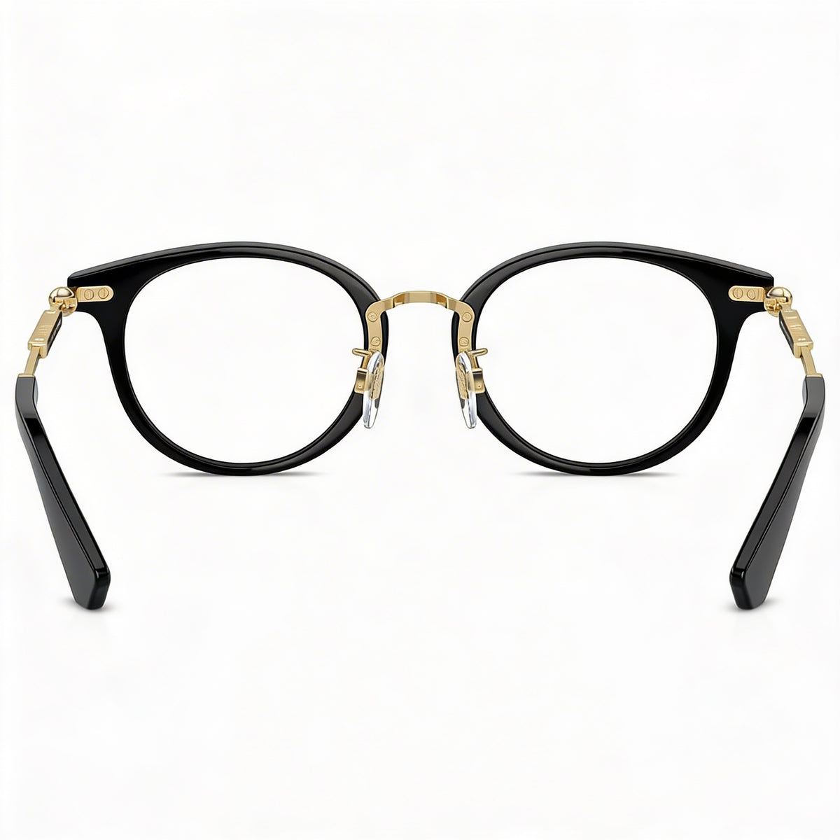 Burberry Black Round Eyeglasses for Women, Photo 2