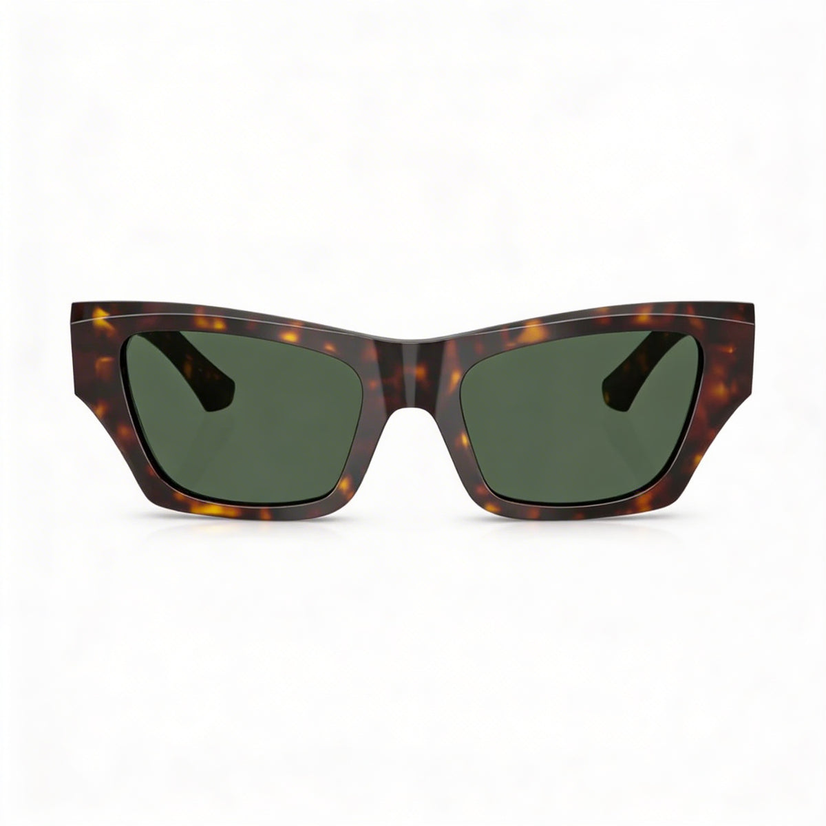 Gafas de sol unisex Burberry Wayfarers ojo de gato, color marrón y verde oscuro, 52 mm, Photo 2