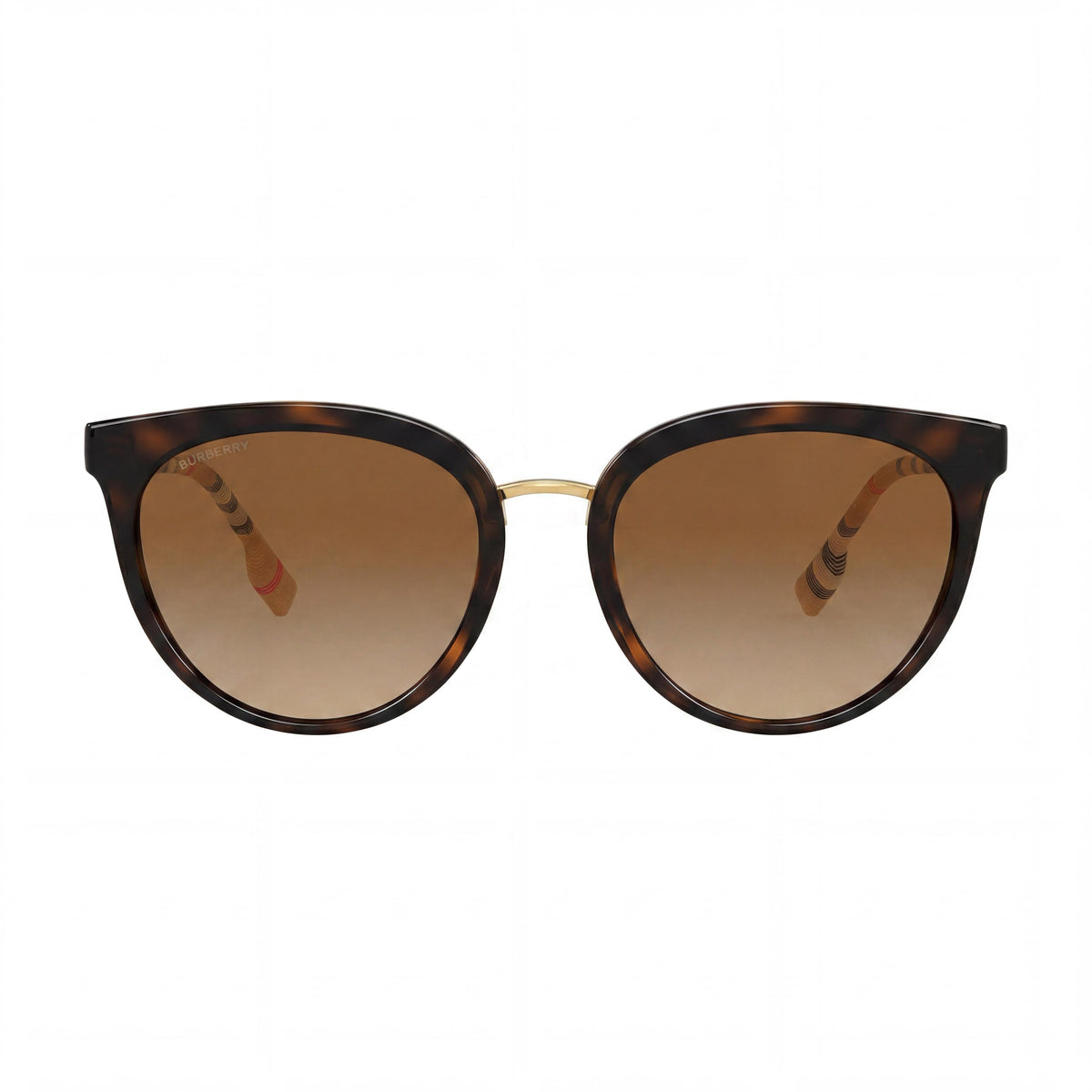 Gafas de sol para hombre Burberry Willow Dark Havana estilo ojo de gato, 54 mm, Photo 2