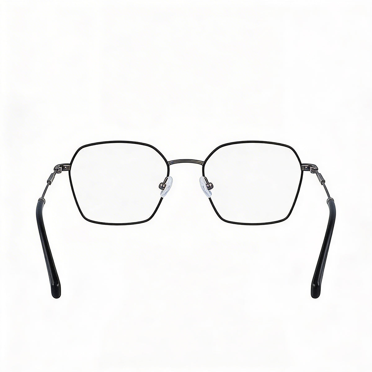 Calvin Klein Black Square Eyeglasses for Men, Photo 2