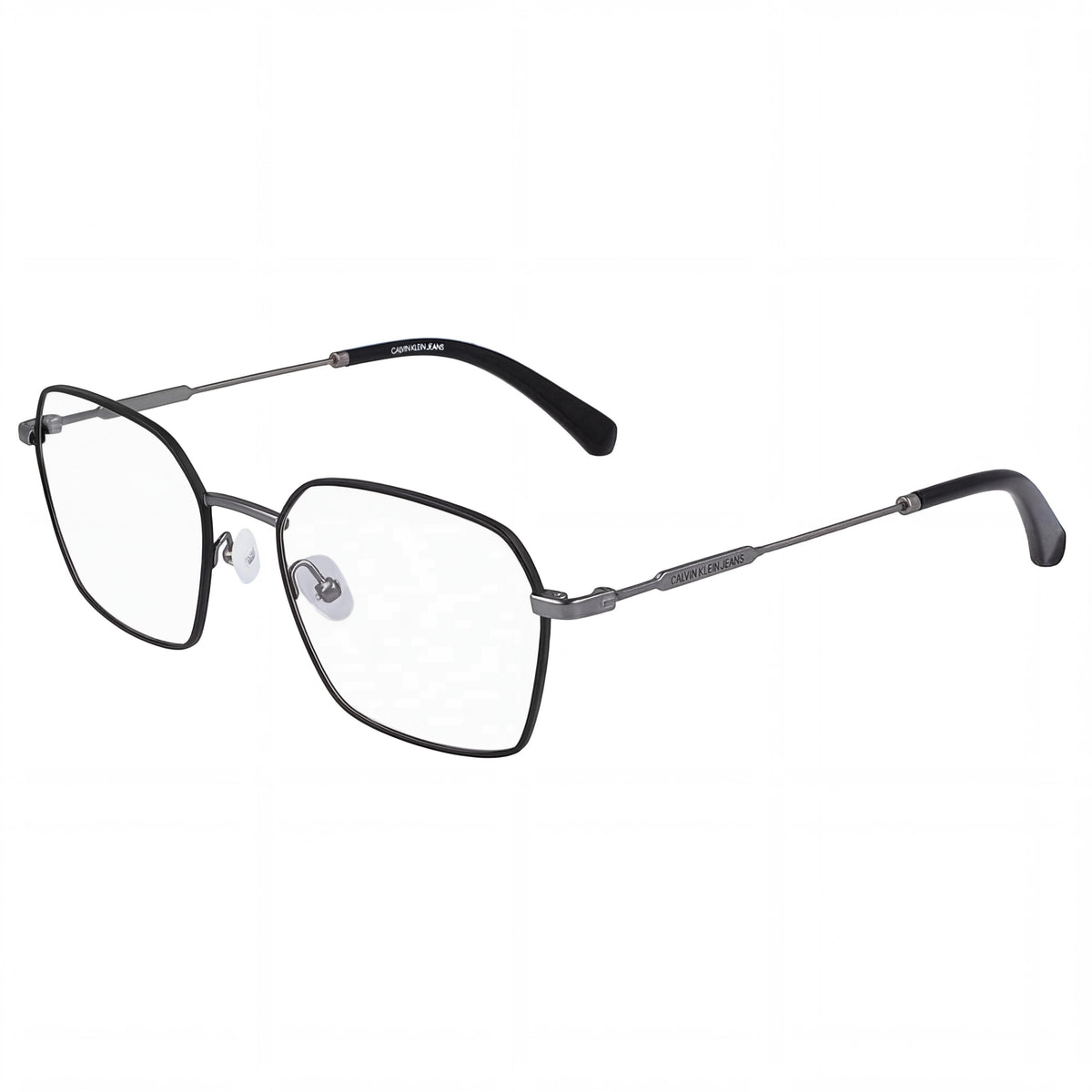 Calvin Klein Black Square Eyeglasses for Men, Photo 1