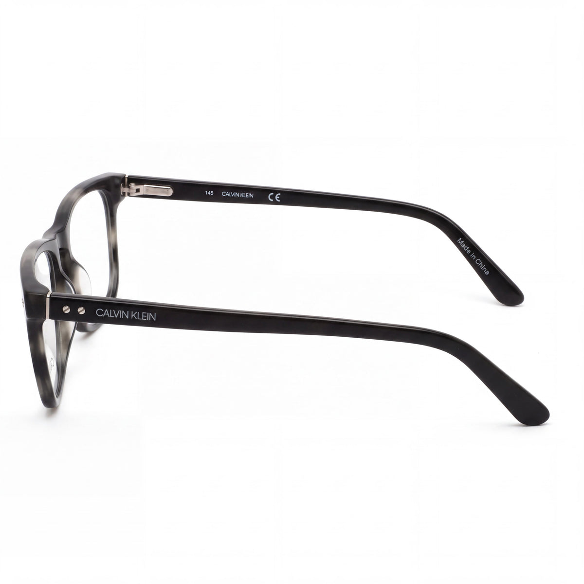 Gafas graduadas para hombre Calvin Klein 18513 007 con montura de plástico en color Habana carbón y lentes de muestra 54-19-145, Photo 2