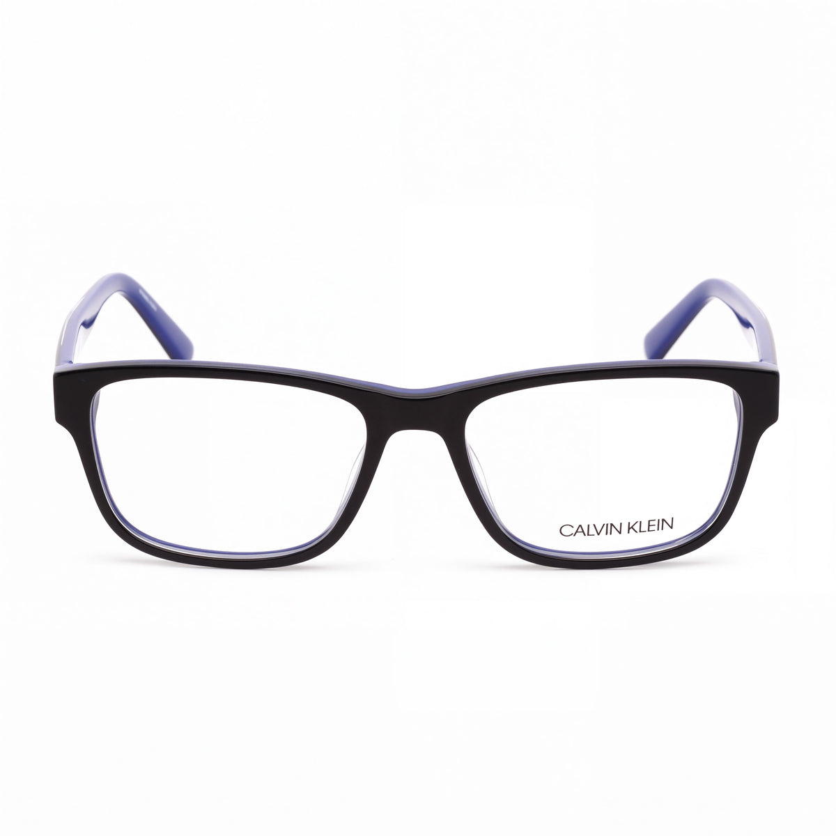 Calvin Klein CK18540 Men's Black Cobalt Rectangle Eyeglasses, Photo 2
