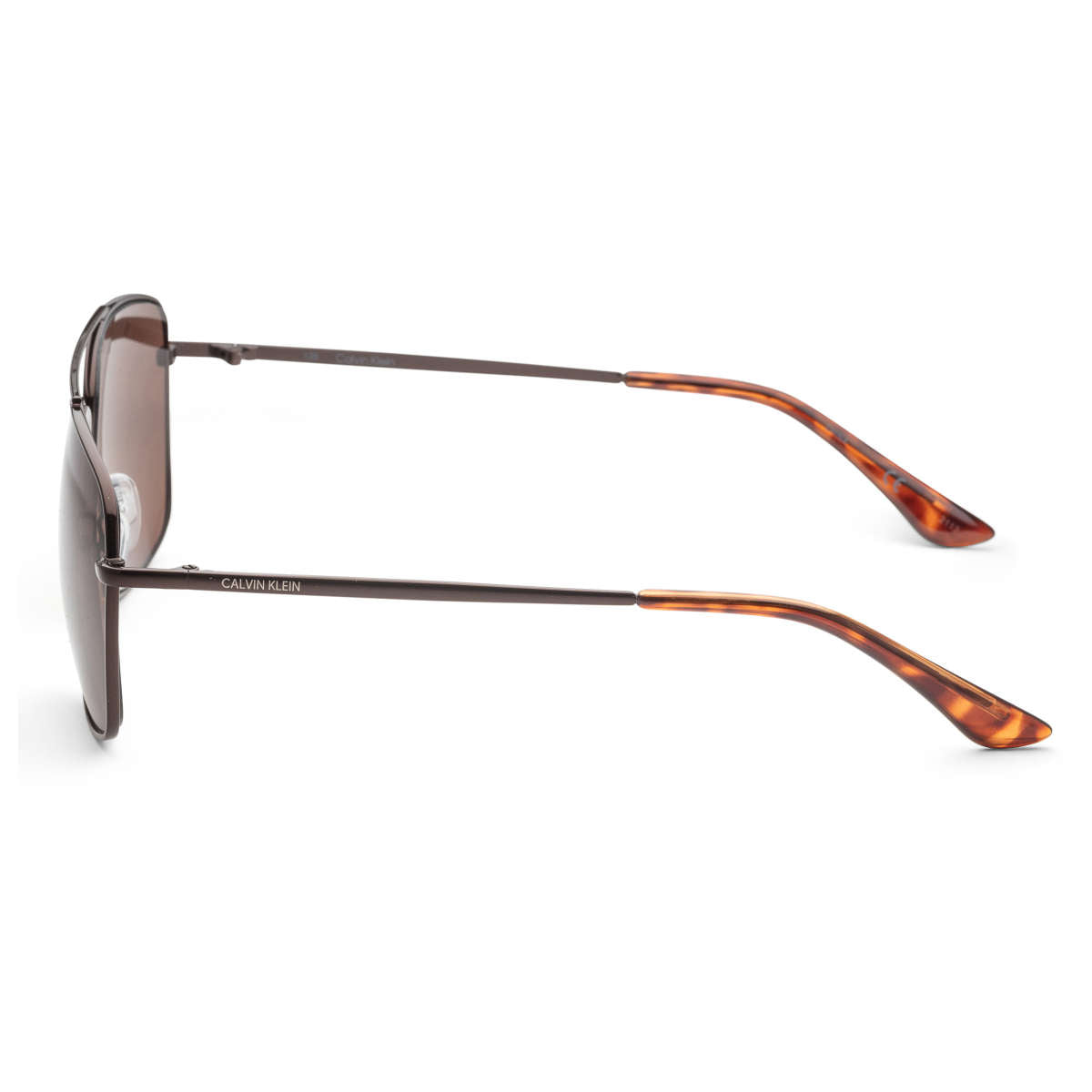 Calvin Klein CK19136S-200 Brown Navigator Sunglasses for Men, 57mm, Photo 3