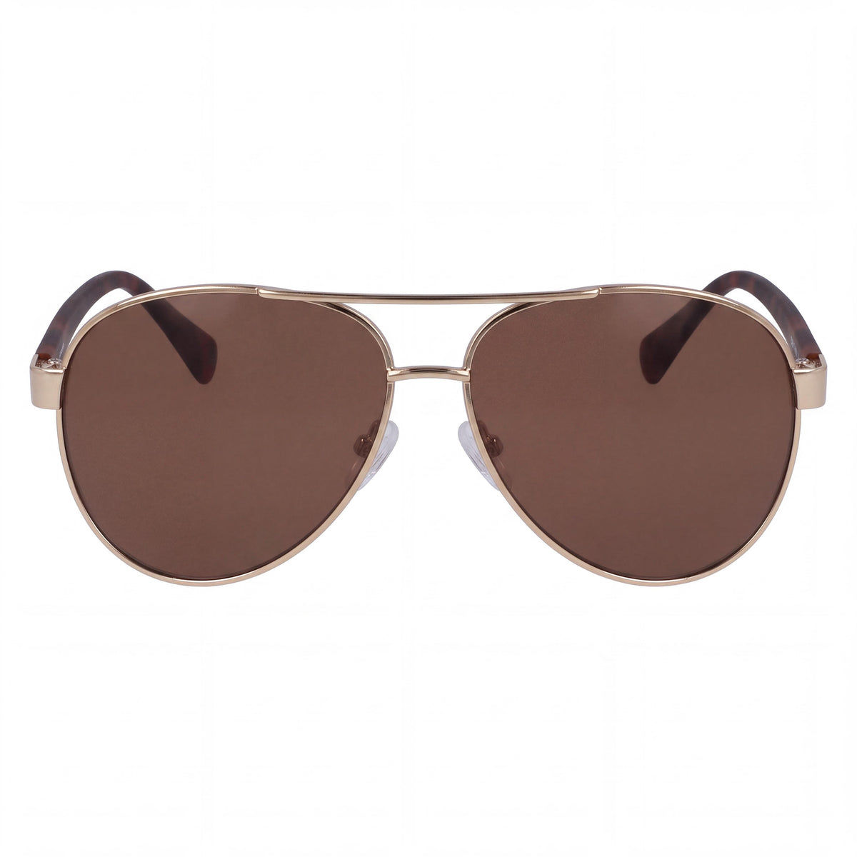 Gafas de sol para hombre Calvin Klein 19316s de policarbonato, no polarizadas, con protección UV - Armazón dorado y carey, lentes marrones 60-14-140mm, Photo 2