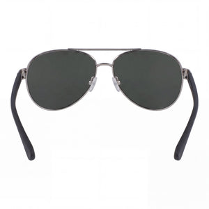 Calvin Klein CK19316S Aviator Sunglasses for Men — interior view, Non-Polarized lens detail