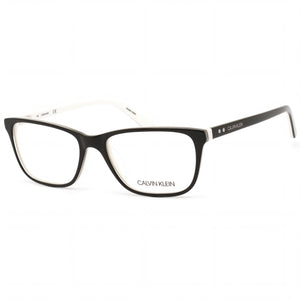 Calvin Klein CK19510 312 Black Rectangle Eyeglasses for Women, Acetate frame