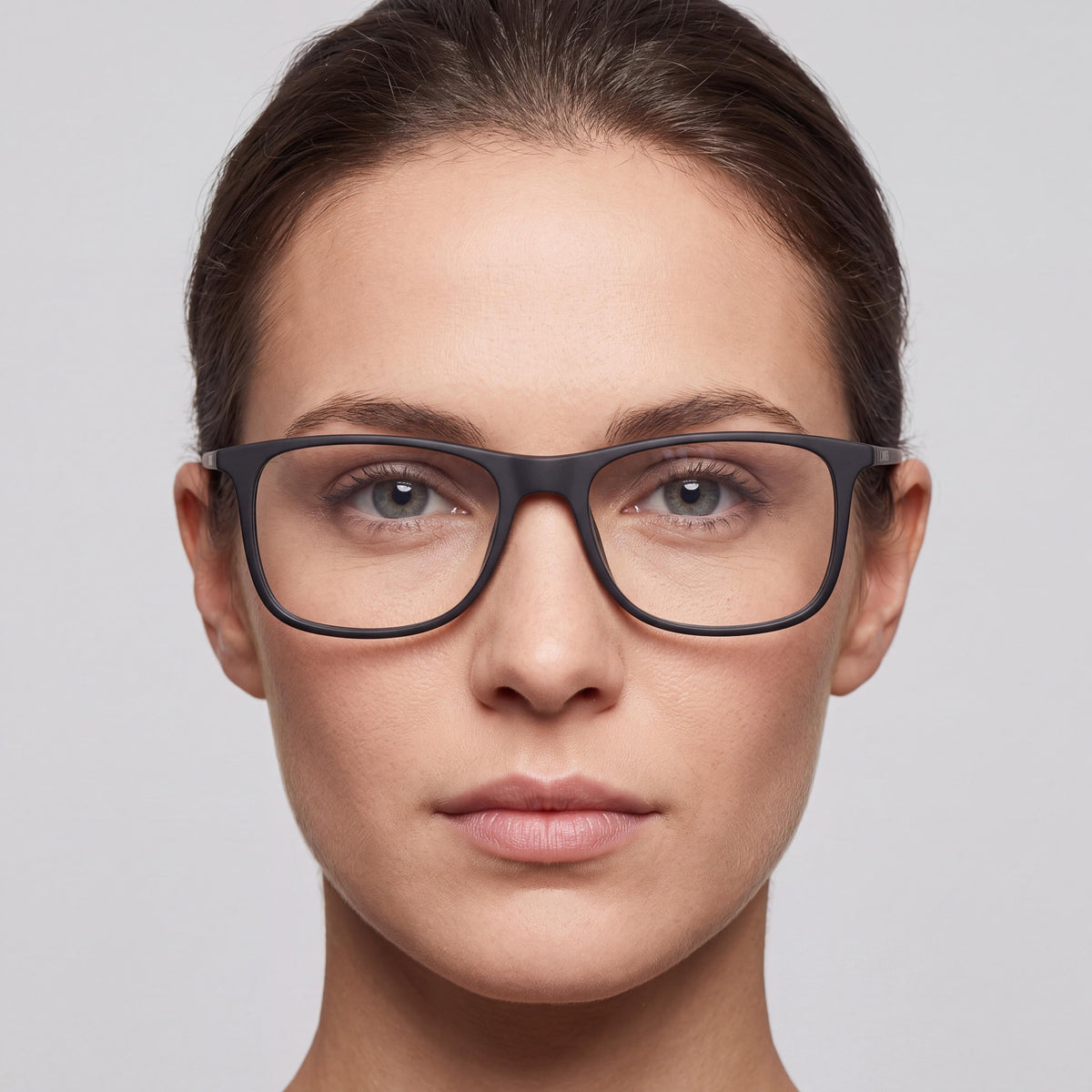 Gafas Calvin Klein Ck19513 para mujer con montura de metal negro mate y lentes de policarbonato, tamaño 55-18-145 mm, Photo 5