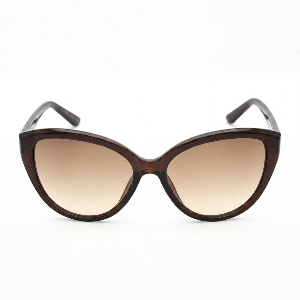 Calvin Klein Ck19536s Cat Eye Sunglasses for Women — front view, Plastic frame