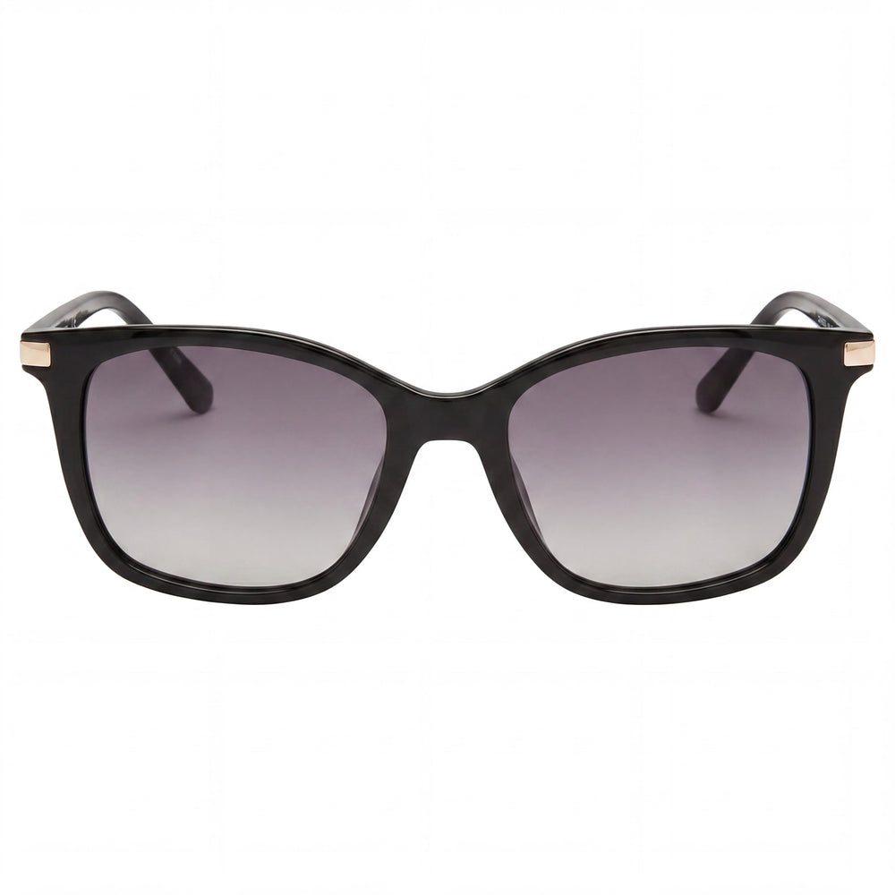 Calvin Klein CK19536S Cat Eye Sunglasses for Women — front view, Acetate frame