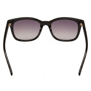 Calvin Klein CK19536S Cat Eye Sunglasses for Women — interior view, Non-Polarized lens detail