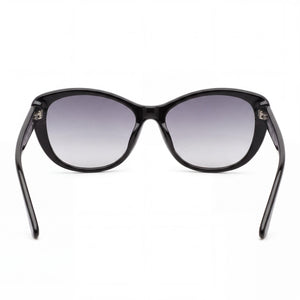Calvin Klein Ck19560s Rectangle Sunglasses for Women — interior view, Non-Polarized lens detail