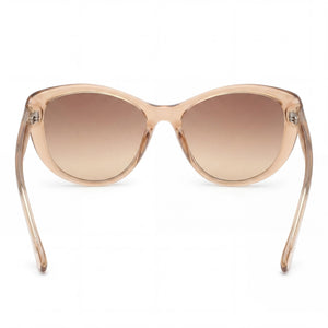 Calvin Klein CK19560S Cat Eye Sunglasses for Women — interior view, lens detail