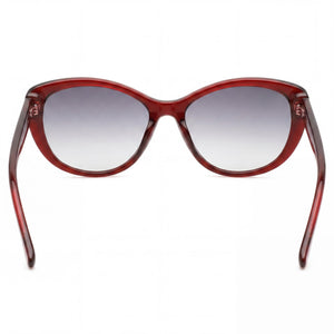 Calvin Klein CK19560S Cat Eye Sunglasses for Women — interior view, lens detail
