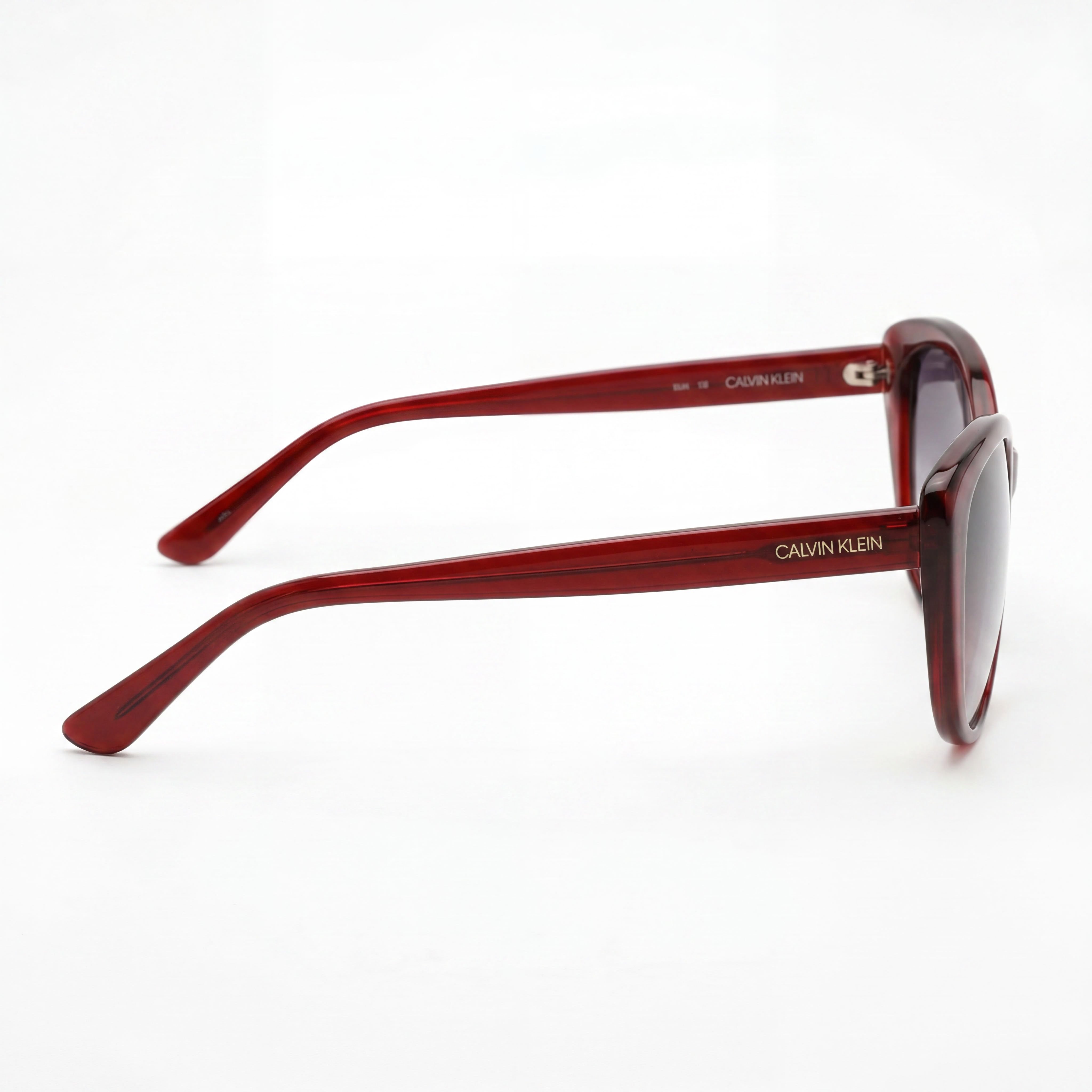 Calvin Klein CK19560S Red Cat Eye Gradient Sunglasses for Women, 57mm, Photo 3