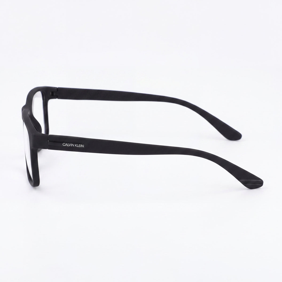 Gafas rectangulares Calvin Klein CK19569 para hombre, negro mate, 55 mm, Photo 2