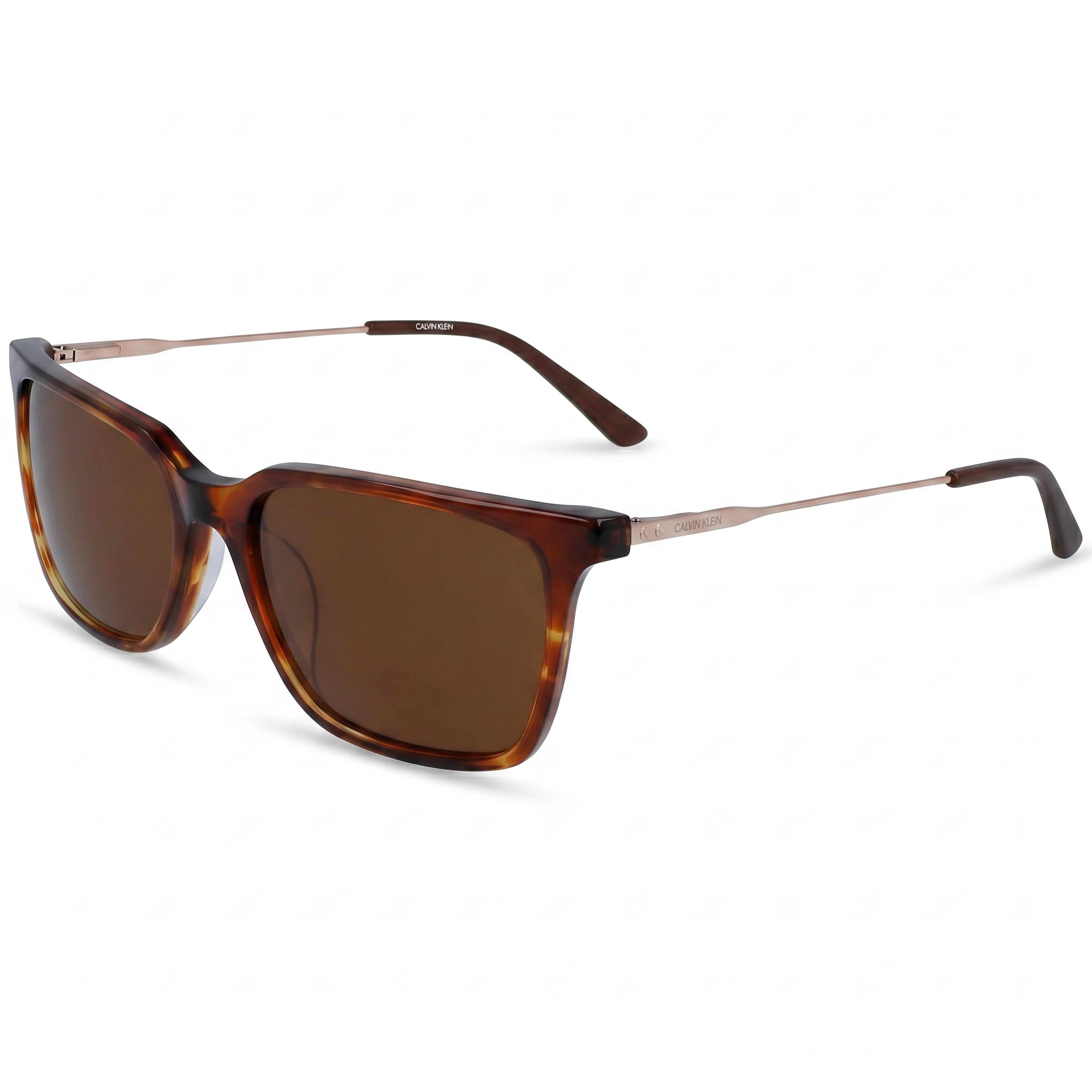Gafas de sol cuadradas Calvin Klein Ck19703s Honey Havana para hombre, 56 mm, Photo 1