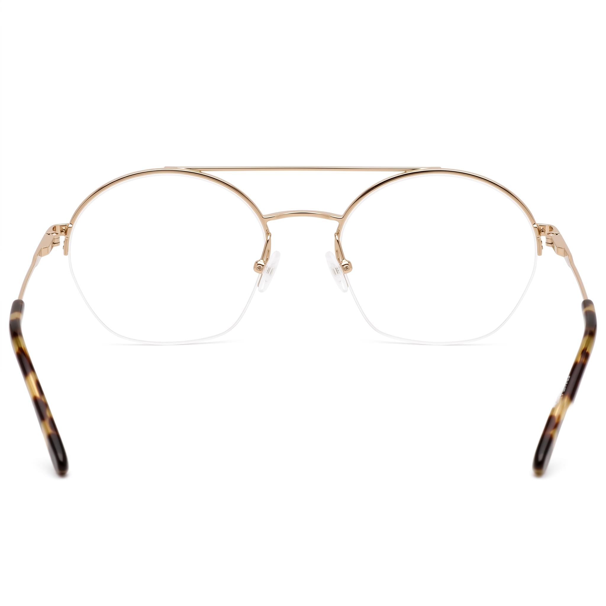 Gafas Calvin Klein CK20110 Rectangulares Doradas para Mujer, Acetato 52mm, Photo 3