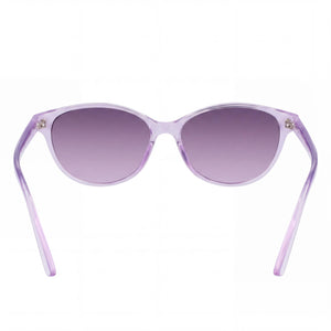 Calvin Klein Ck20517s Cat Eye Sunglasses Women — side view, Non-Polarized Smoke Gradient lens