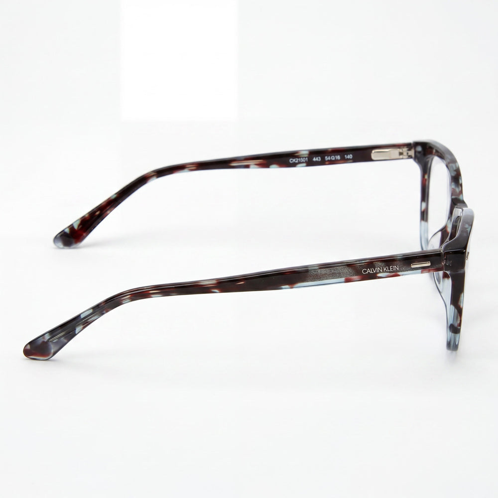 Calvin Klein CK21501 Cat Eye Eyeglasses Unisex — front view, Plastic