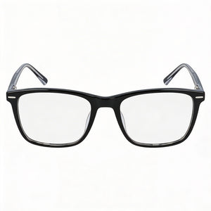 Calvin Klein Ck21502 Rectangle Eyeglasses for Men — front view, Acetate