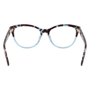 Calvin Klein Ck21519 Cat Eye Eyeglasses Unisex — interior view, Polycarbonate demo lenses