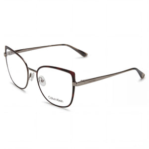 Calvin Klein CK22101 Gold Cat Eye Eyeglasses Unisex, Metal frame