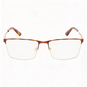 Calvin Klein Ck22102 Rectangle Eyeglasses Unisex — front view, Metal