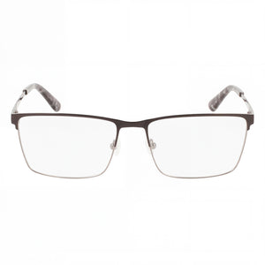 Calvin Klein Ck22102 Rectangle Eyeglasses Unisex — front view, Metal