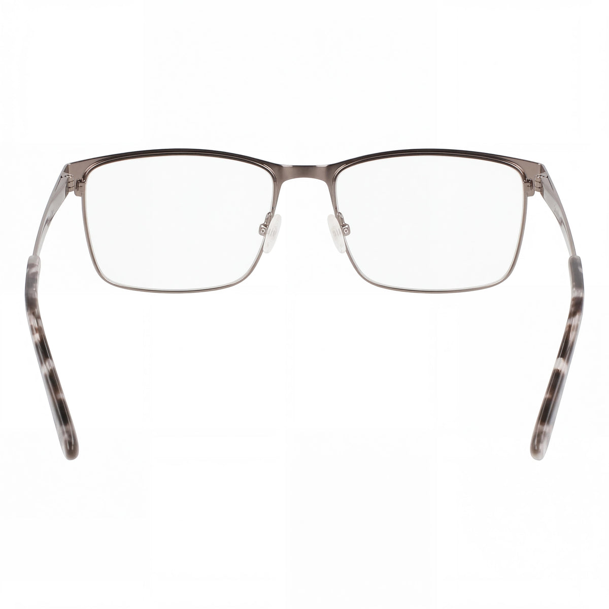 Calvin Klein Ck22102 Gafas Rectangulares Unisex Negro Gun Metal, 57mm, Photo 3