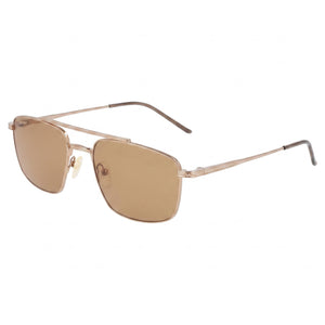 Calvin Klein CK22111TS 717 Gold Aviator Sunglasses for Men, Brown lens