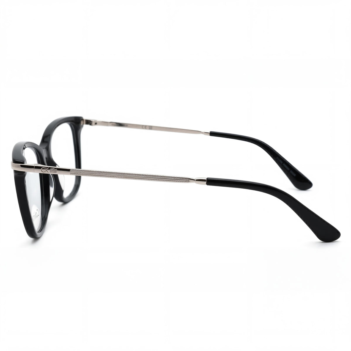 Calvin Klein Ck22501 Shiny Black Cat Eye Eyeglasses Unisex, 51mm, Photo 2