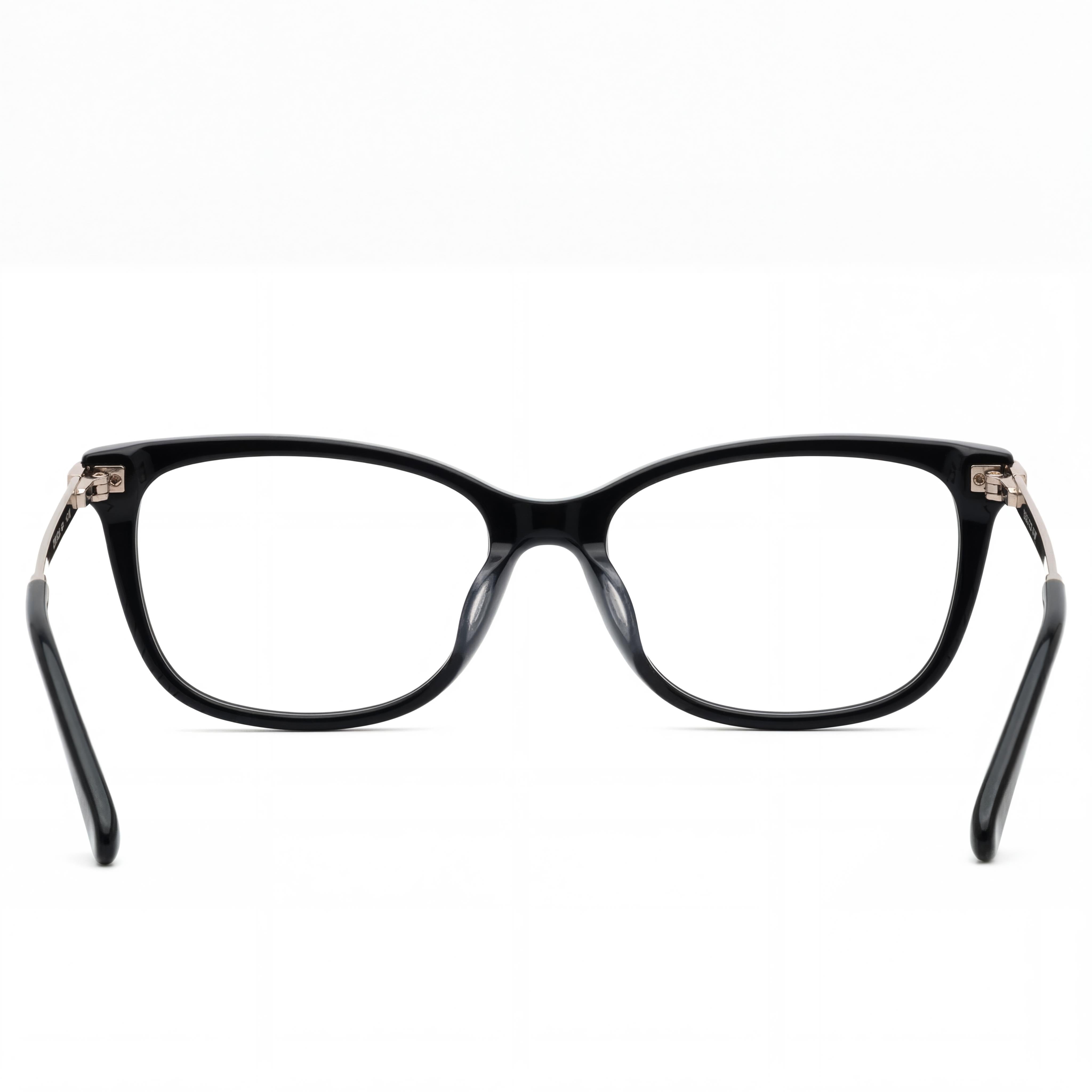 Calvin Klein CK22501 Gafas unisex de ojo de gato negras, Plástico 51mm, Photo 3