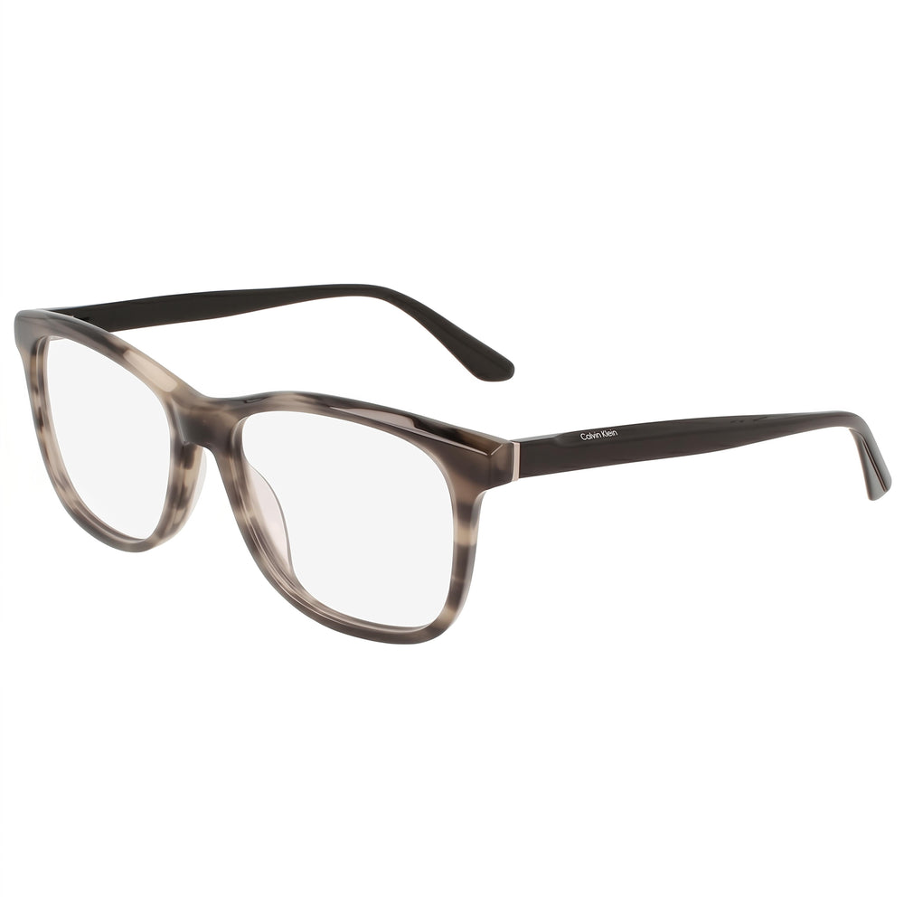 Calvin Klein CK22507 Havana Rectangle Eyeglasses Unisex, Metal frame