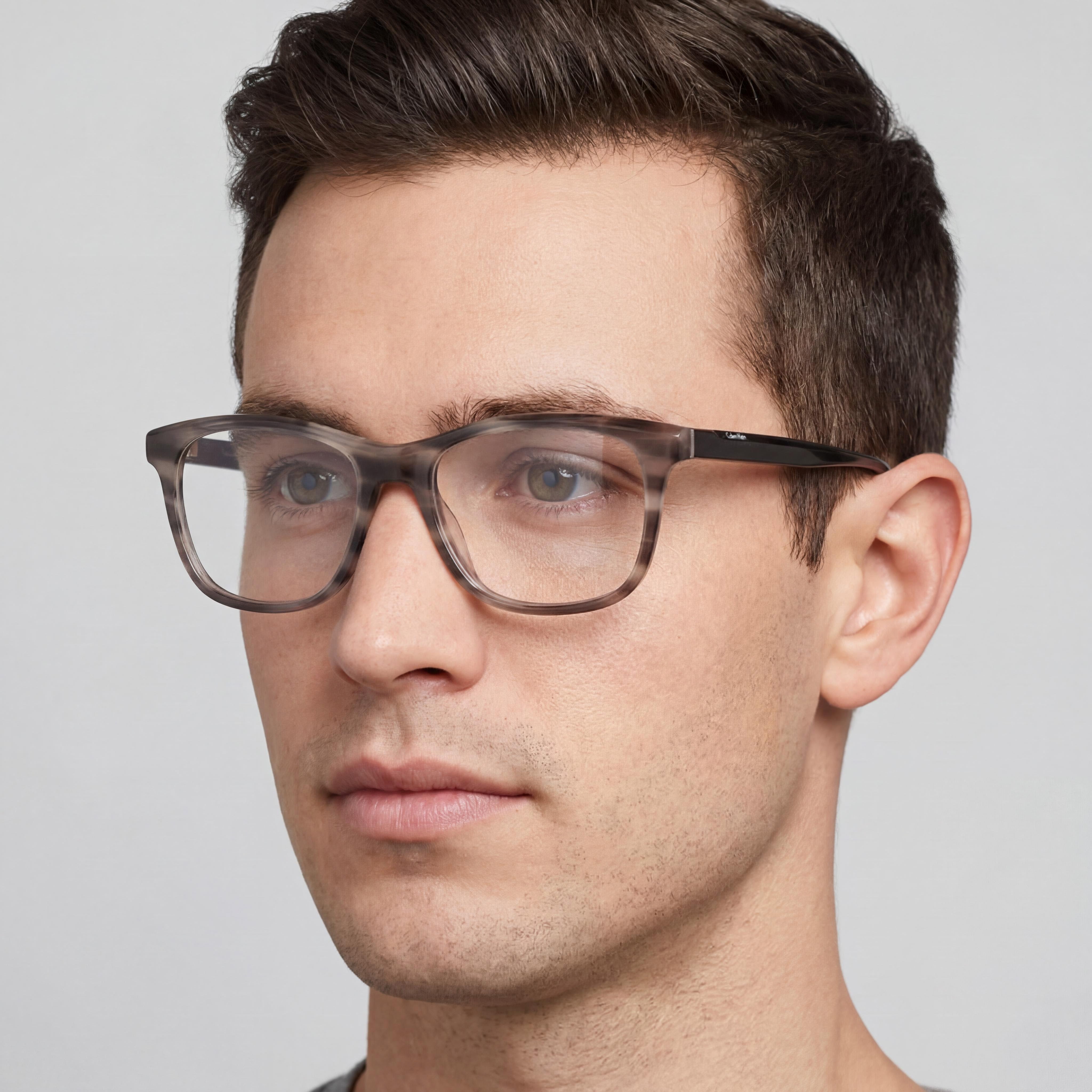 Gafas Calvin Klein CK22507 Rectangulares Unisex Gris Habana, 55mm, Photo 4