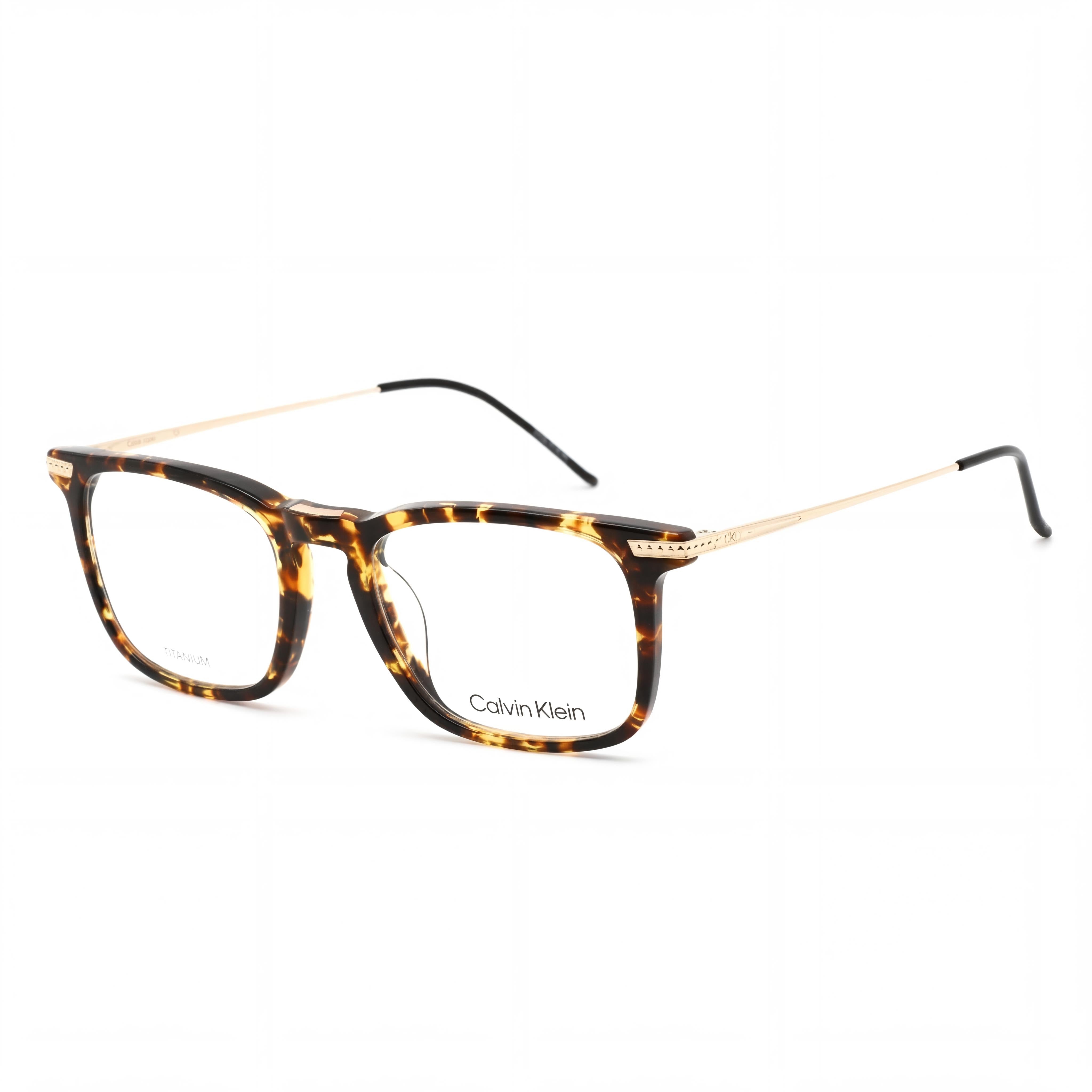 Calvin Klein CK22526T Vintage Havana Eyeglasses for Men, 52mm, Photo 1