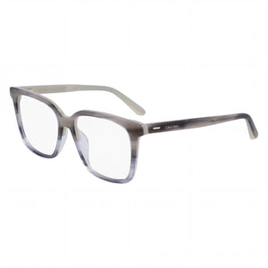 Calvin Klein Ck22540 Striped Grey Rectangle Eyeglasses for Unisex, Metal frame