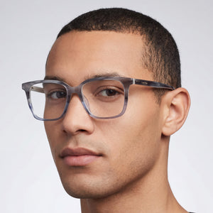 Calvin Klein Ck22540 Rectangle Eyeglasses for Unisex — interior view, Polycarbonate demo lenses