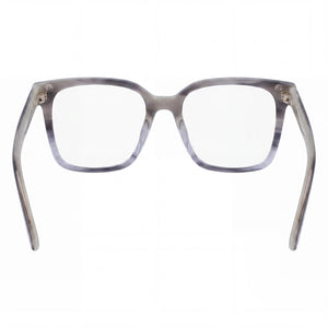 Calvin Klein Ck22540 Square Eyeglasses Women — side view, Gray Acetate temples