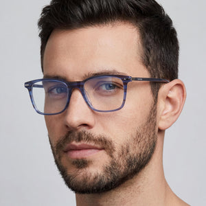 Calvin Klein CK22541 Blue Eyeglasses Unisex — lifestyle wear, office and reading